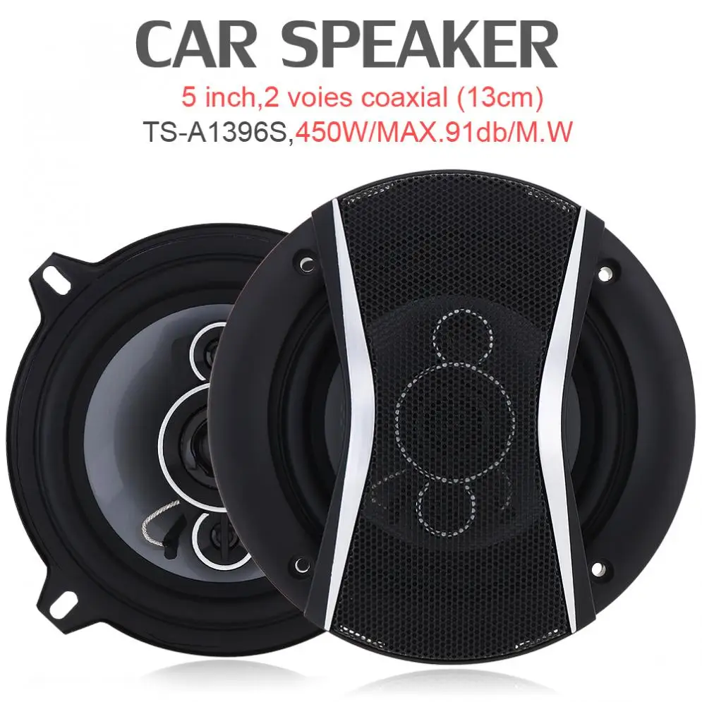 TS-A1396S 5 дюймов 450 Вт Авто Автомобиль HiFi коаксиальный динамик Автомобильная дверь