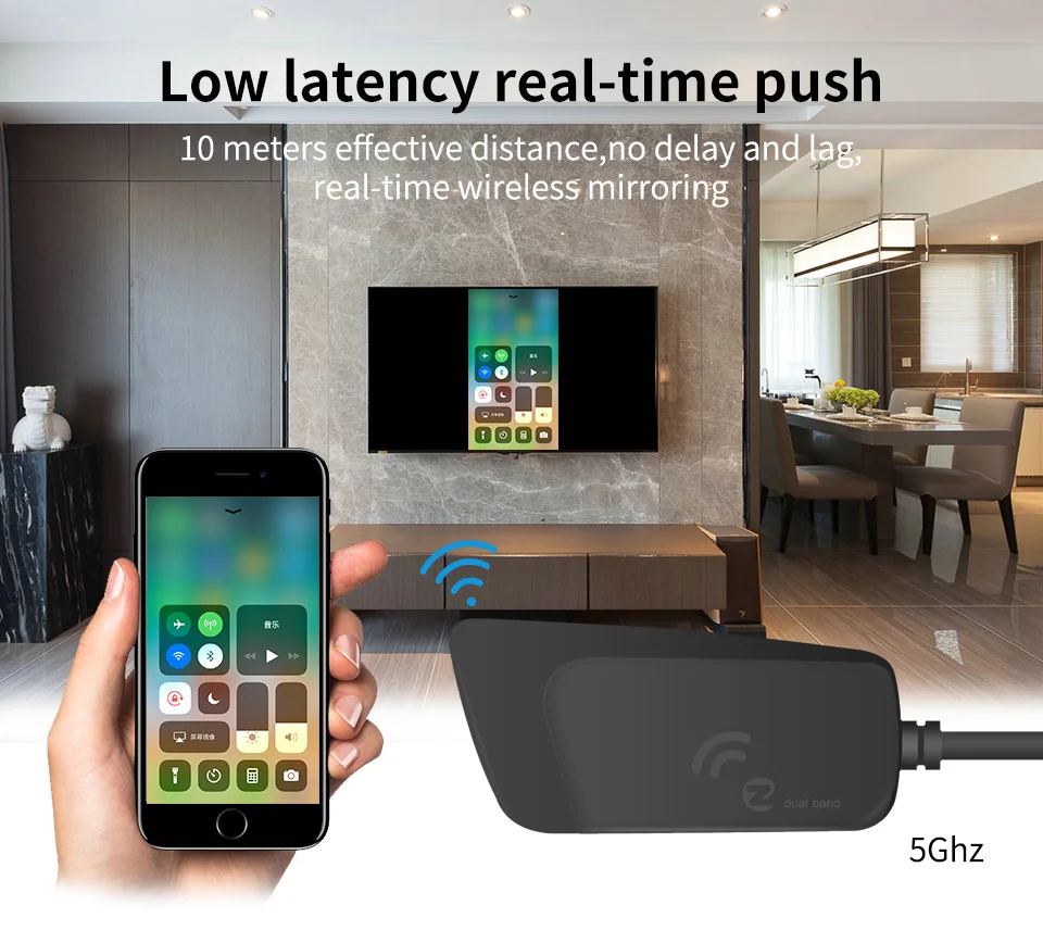 Mirascreen k6 5Ghz ТВ ключ двухдиапазонный 2 4 ГГц 5 8 к HD WiFi miracast Airplay DLNA tv Stick K EZCast дисплей