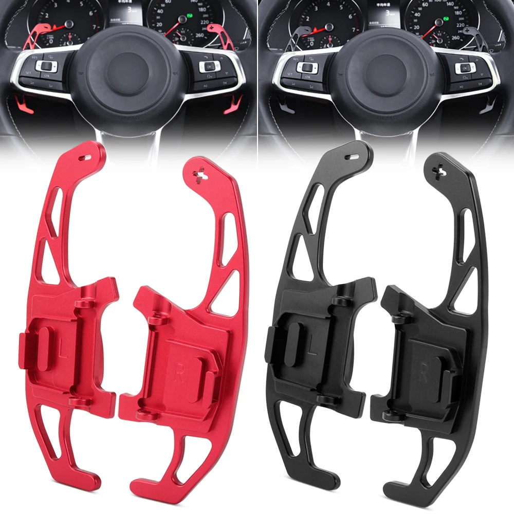 2 шт. Автомобильный руль Paddle Shift Extend Shifter для VW GOLF GTI R GTD GTE MK7 7 POLO Scirocco 2014 2015 2016