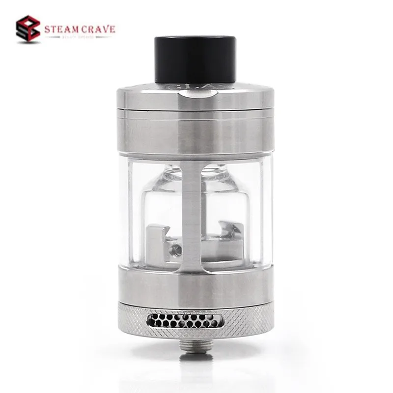 Original Steam Crave Glaz RTA V2 Electronic cigarette Atomizer 31mm Vape tank semi-restrictive airflow Tank | Электроника