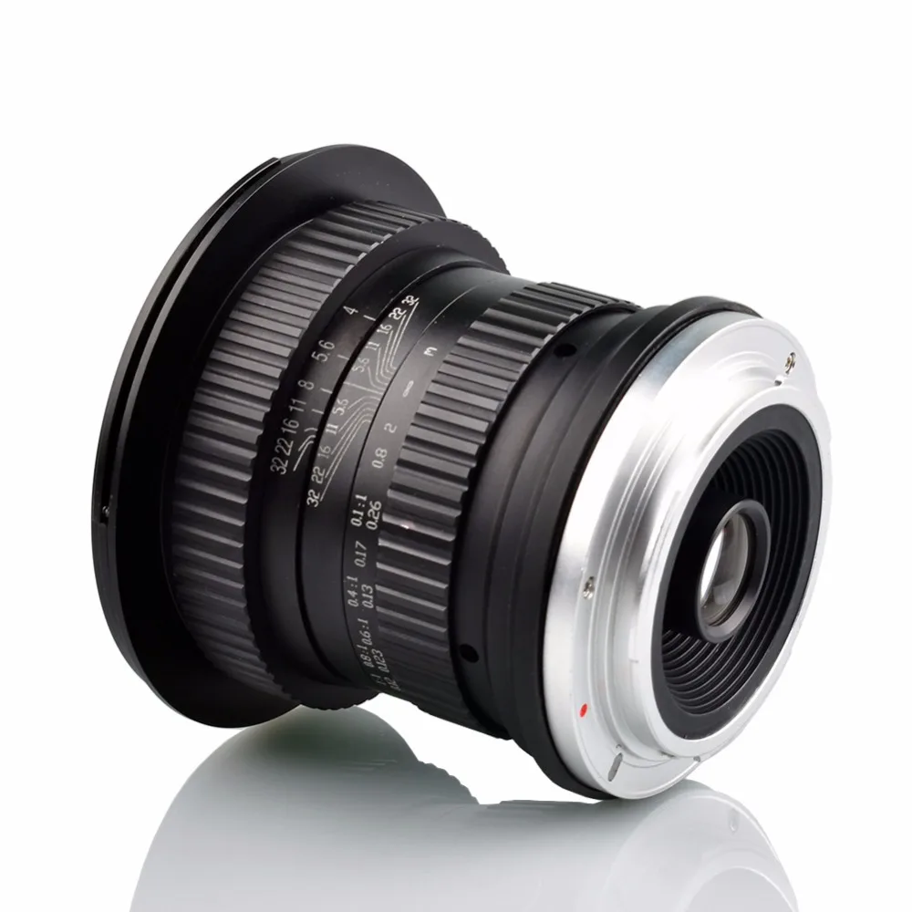 GloryStar 15 мм F/4 F4.0 F32 Ультра широкоугольный 1:1 макрообъектив для цифровых зеркальных