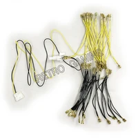 1832 terminal arcade push button led light cable wire harness to pc power supply 5v12v bulb series signal wire