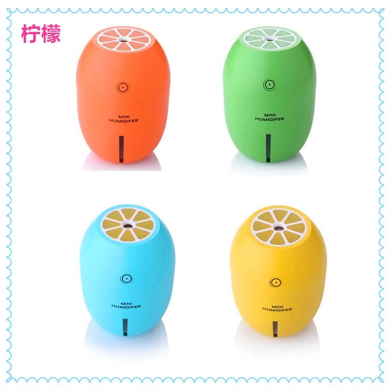 USB увлажнитель Творческий lemon мини ночник ароматерапия машины рабочего