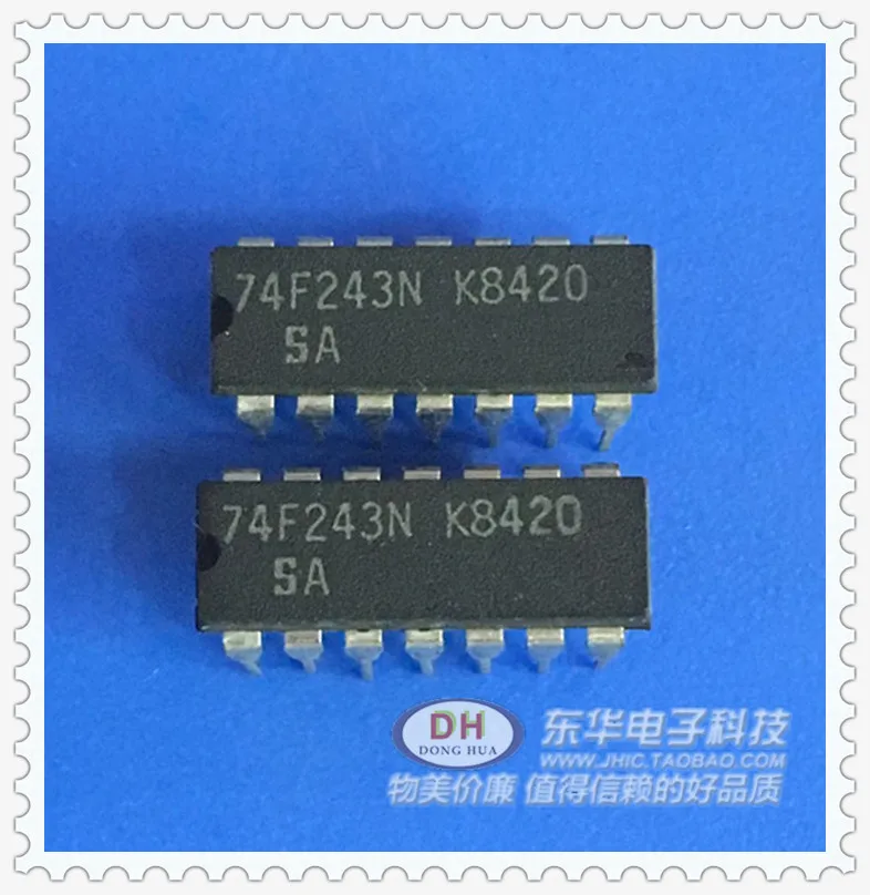 10 Шт. 74F243N DIP14 74F243 Новый| |