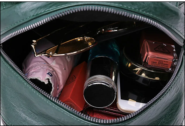 Brand Women Leather Backpack Famous Designer Multifunction Backpacks Girls Shoulder Bag For Female Rucksack mochila mujer XA478H