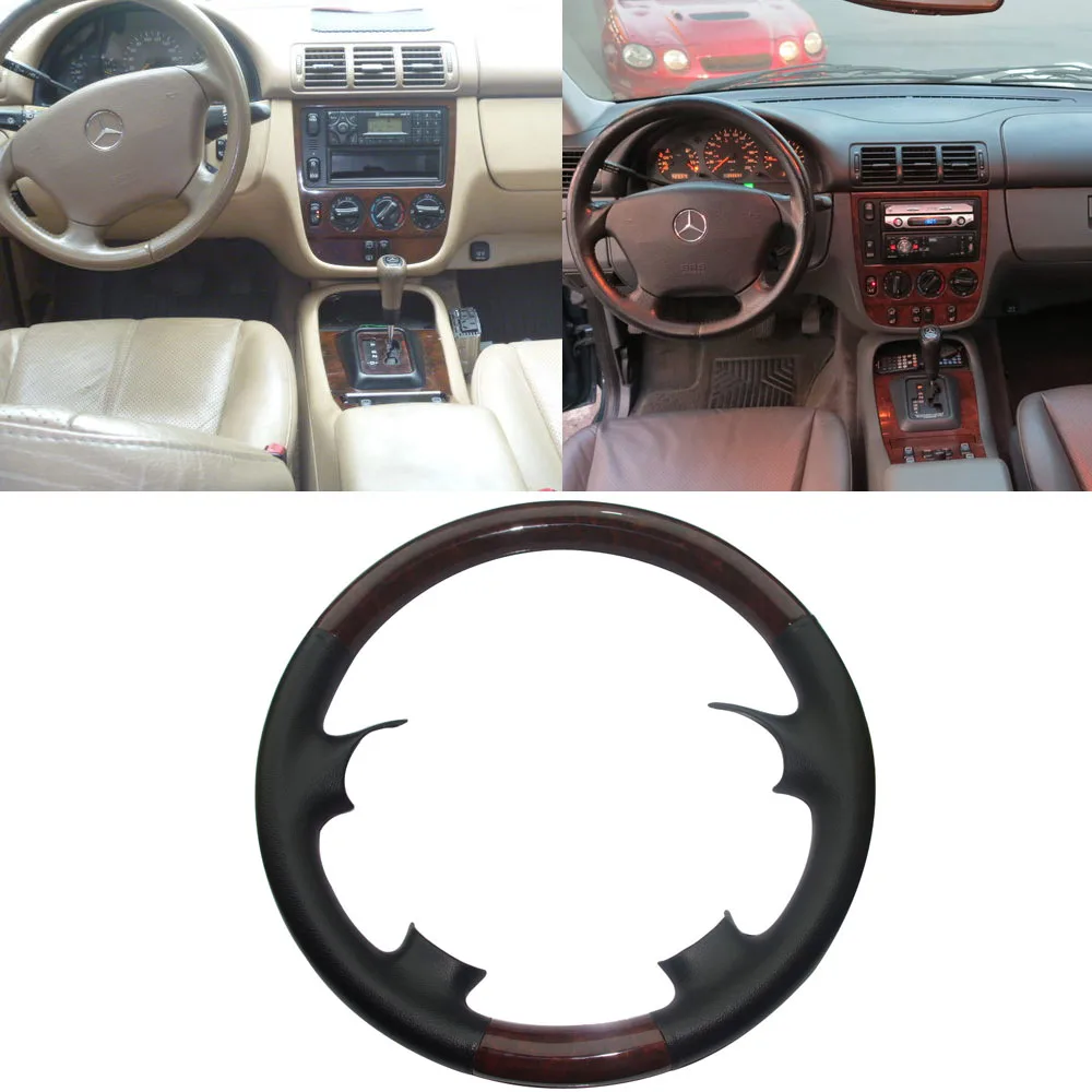 Чехол для руля Mercedes Benz 1998 2005 W163 ML M 270 ML320 ML350 ML430 ML500 ML55 AMG|Чехлы на руль| |