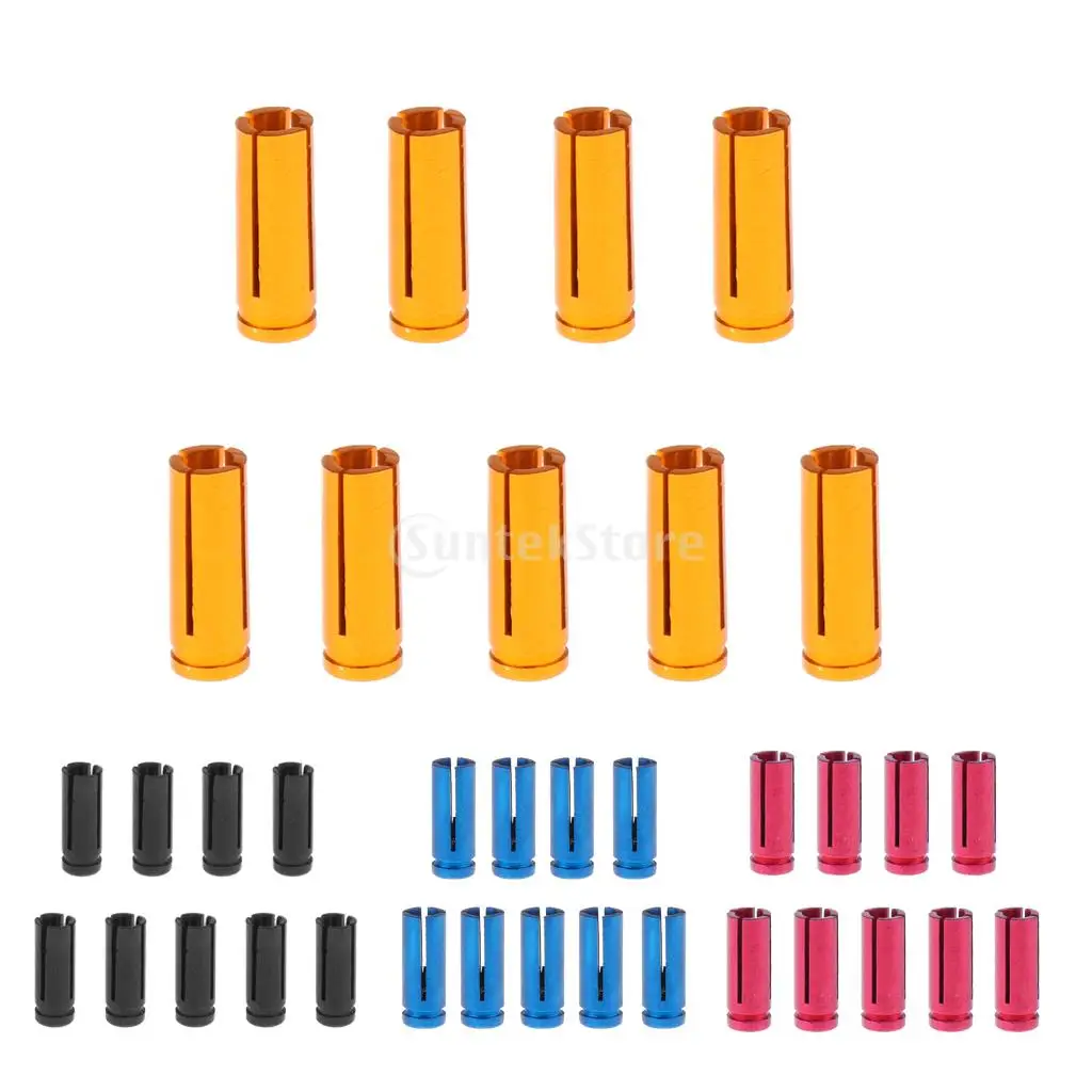 

9 Pieces Aluminium Flight Protectors Savers Dart Accessory Universal Black