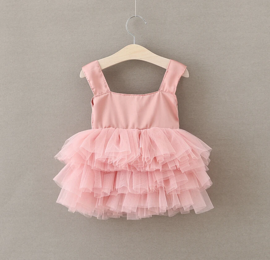 Новые детские детское кружевное платье с цветочным рисунком нарядные платья