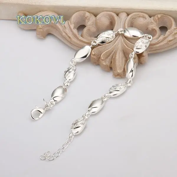 H328 new Latest Women Classy Design good silver bracelet Factory Direct Sale | Украшения и аксессуары