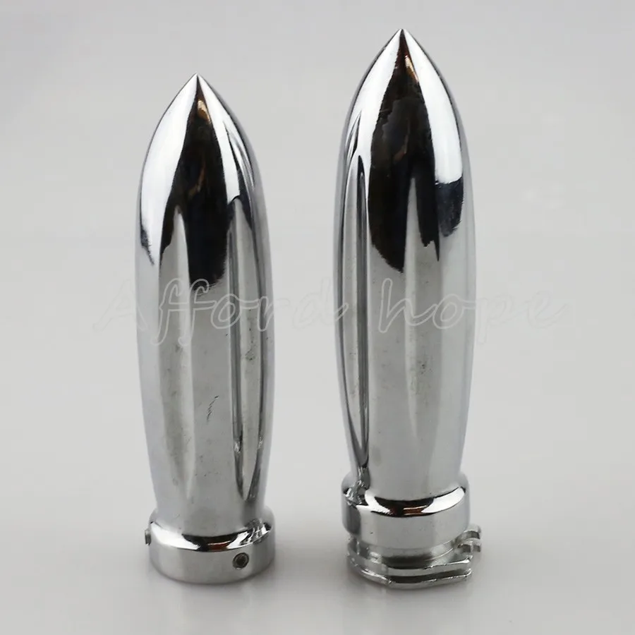 Хромированные Металлические Ручки для руля (1 &quot) большинства мотоциклов |