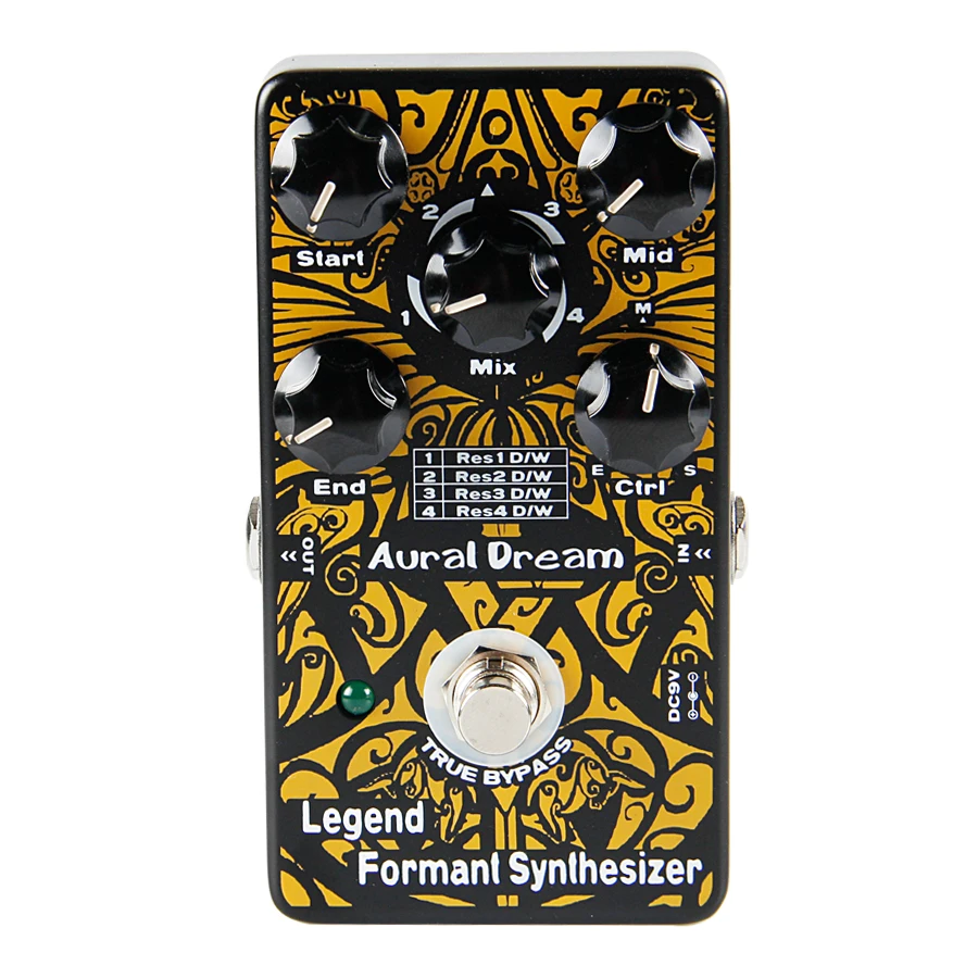 

Педаль для гитары Aural Dream Legend Formant, синтезатор, аксессуары для гитары