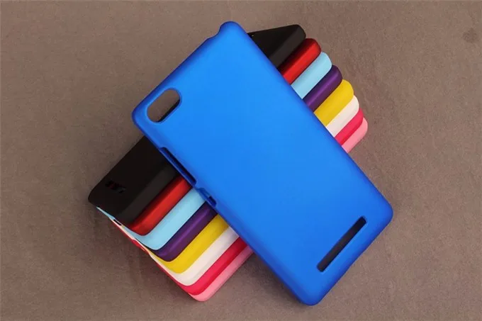 Для Xiaomi Mi 4C чехол тонкий Матовый Жесткий Пластиковый PC задняя крышка чехол для Xiaomi Mi 4C Защитный матовый чехол для телефона Para Capa