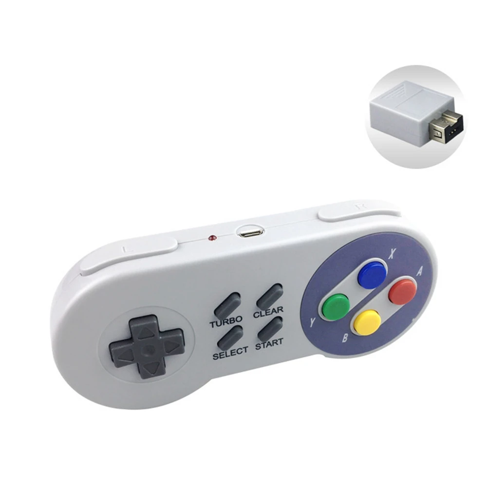 2 4G USB беспроводной Bluetooth геймпад для Super Nintendo NES SNES Классическая мини-версия игры