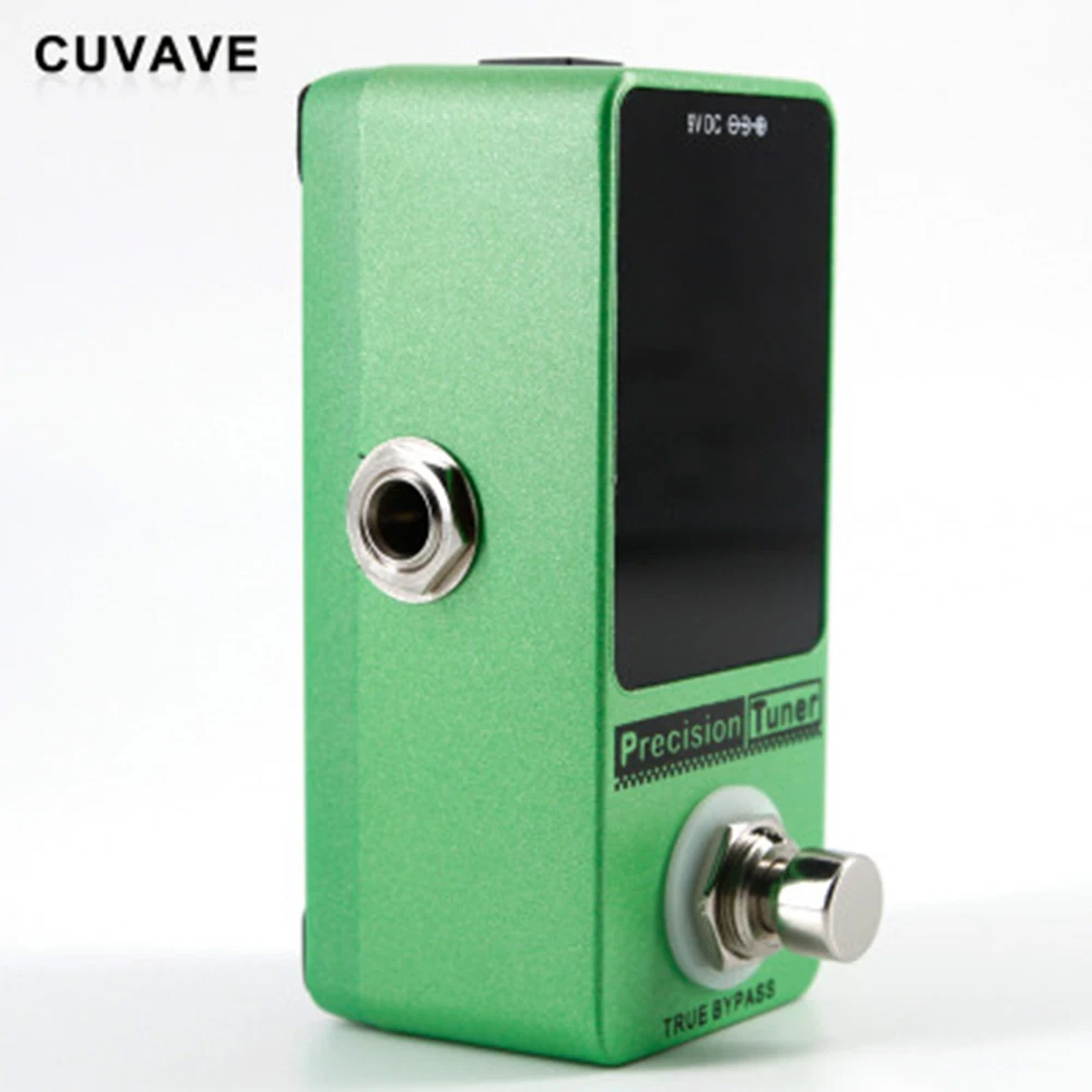 CUVAVE прецизионный тюнер гитарный эффект педаль Stompbox для большинства вторжений
