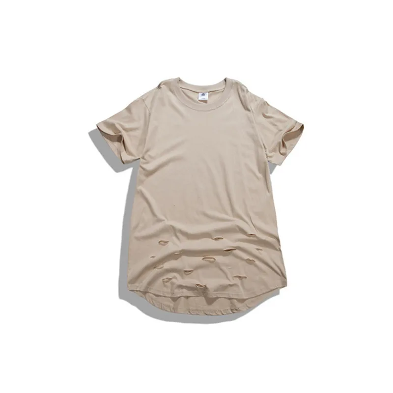 Летние Новые мужские футболки в стиле хип хоп модные с коротким рукавом Hba Hole Kanye