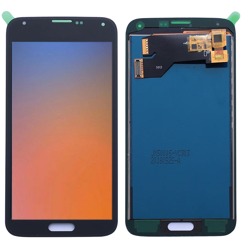 ЖК-дисплей сенсорный дигитайзер в сборе для Samsung Galaxy S5 G900 G900F lcd Регулируемая