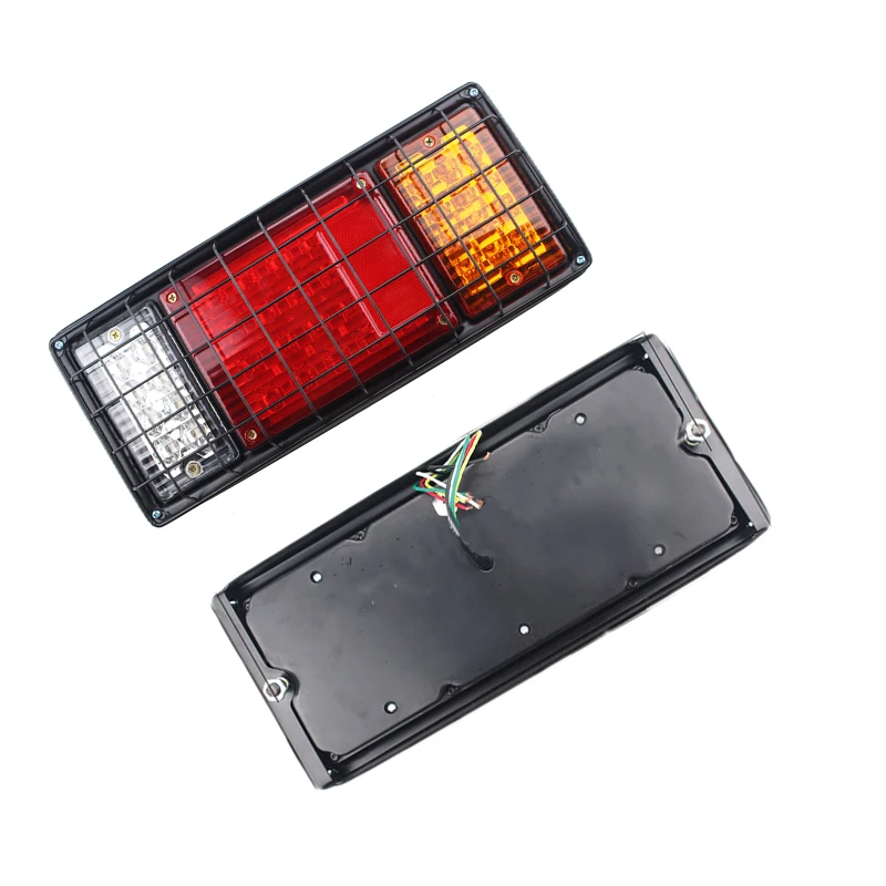 2x12V новейший дизайн 40-LEDs задний стоп индикатор для грузовика прицепа с железной