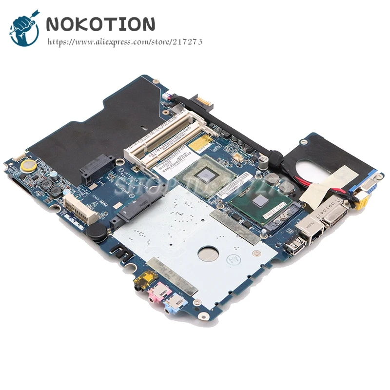 

NOKOTION for Acer aspire 2930 Series Laptop Motherboard LA-4271P GM45 GMA HD DDR2 MBART02001 MB.ART02.001 Free cpu