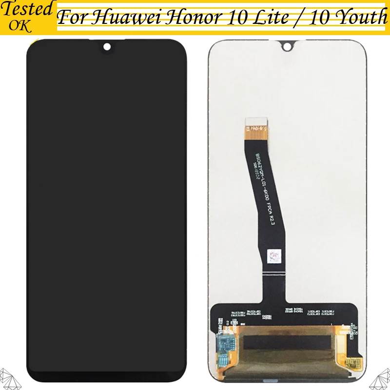 For Huawei Honor 10 Lite LCD Touch Screen Digitizer Youth Display HRY-LX1 Black Assembly | Мобильные телефоны и