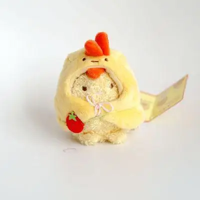 Kawaii японский Sumikko Corner San-X кукла уголок био милый ручной биологический платок животное плюшевая игрушка подвеска подарок для маленьких девочек - Цвет: B