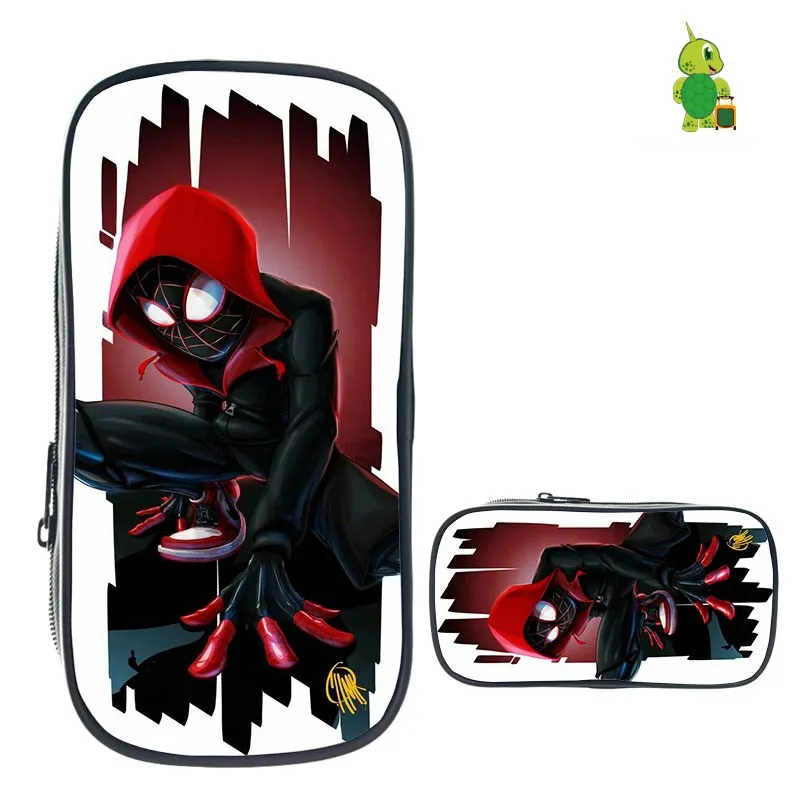 24 Spider Man Far From Home Pencil Case for Boys Girls Stationery Storage Bags Cosmetic Bag Kids School Supplies Makeup Bag - Color: 24