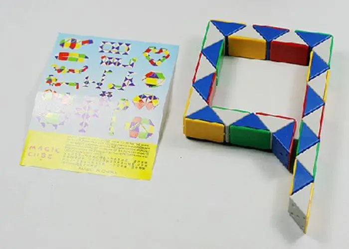 1Pcs Kids Magic Cube Puzzle Magie Ruler Snake Twist 3D Toys Children Educational Learning | Игрушки и хобби