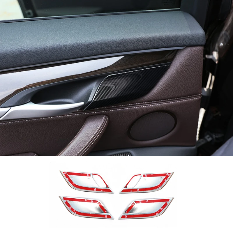 4 шт. защитные накладки на дверные ручки для BMW X5 F15 X6 F16 2014 2015 2016 2017 2018 | Автомобили и