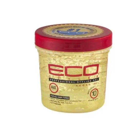 

Eco hair styling gel with argon oil olive oil hair styling wax 473ml (16oz)Moisturizing Hair free shipping