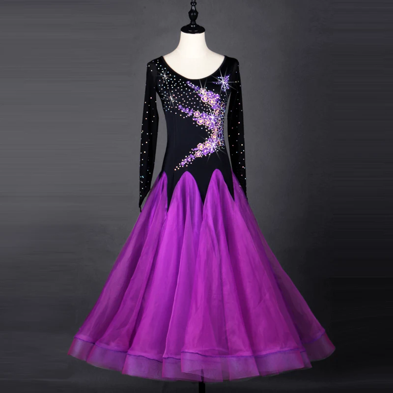 

fashion new modern dance costumes ballroom competition dresses free shipping
