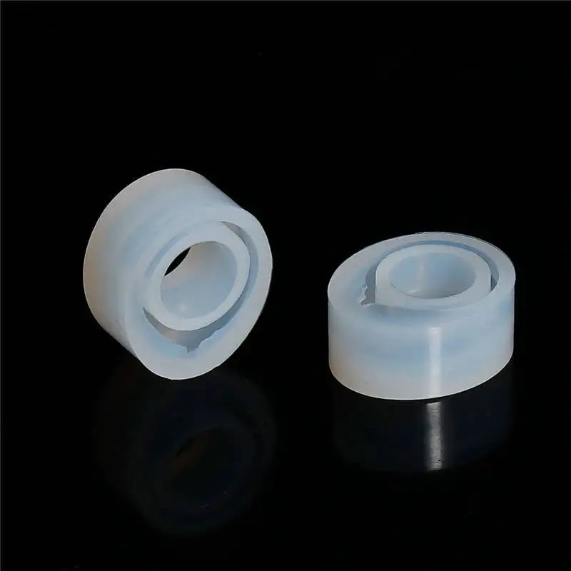 DoreenBeads модные силиконовые смолы форма для кольца на палец белая граненая вода в