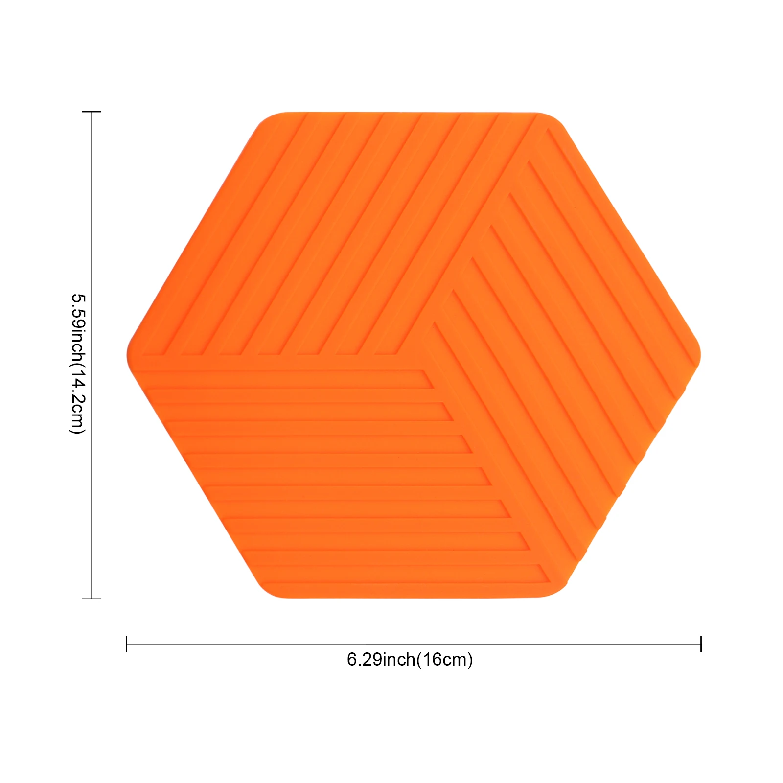 Heat Insulation Hexagon Silicone Non-slip Mat Coaster Cushion table Placemat Pot Holder Coffee Pads Kitchen Accessories supplies | Дом и сад