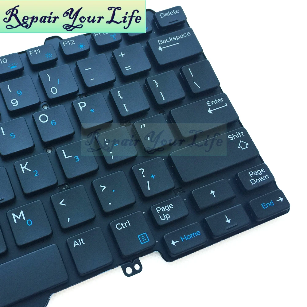Сменные клавиатуры для ноутбука DELL Latitude E7270 E7250 13 7000 7350 03WN15 US раскладка с