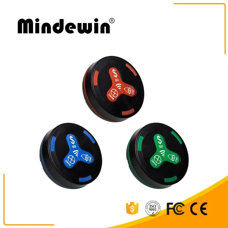 Mindewin ресторанная Беспроводная система вызова цифровой дисплей M R 1 шт. + 4 W
