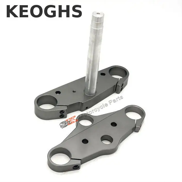 Keoghs мотоциклетные тройные деревья Cnc алюминиевая верхняя часть и зажим бутылки