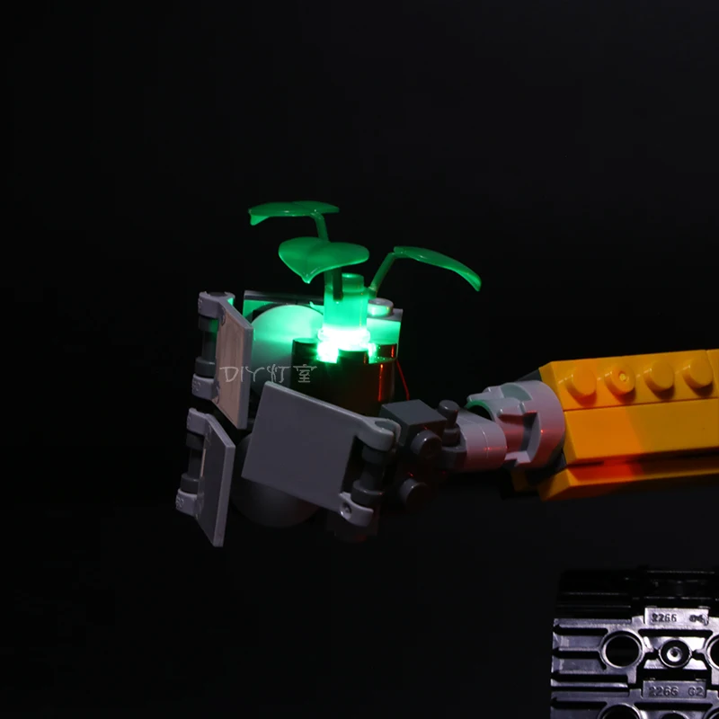 Светодиодная лампа для Lego 21303 16003 Idea lego Robot WALL E Eyes мигающий свет строительные блоки