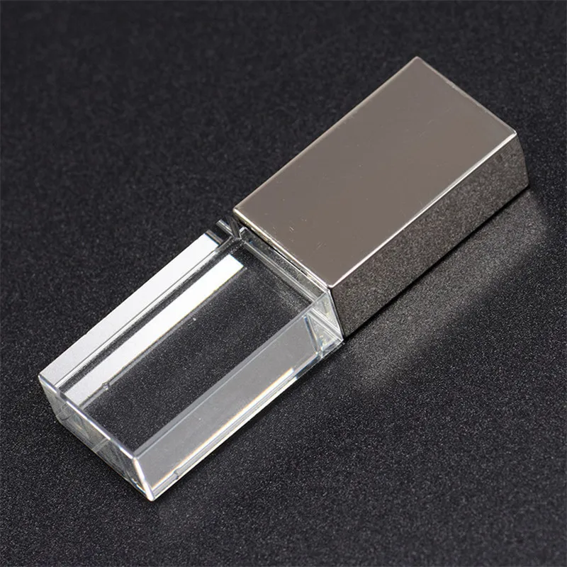 JASTER glass USB для автомобиля с логотипом, usb флеш-накопитель, 4 ГБ, 8 ГБ, 16 ГБ, 32 ГБ, USB флеш-накопитель, флеш-накопитель, ручка/Автомобильный подарок - Цвет: White