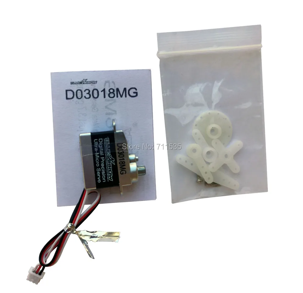 Bluearraow D03018MG обновление металла 3 7g цифровой сервопривод K130 009 запасные части для