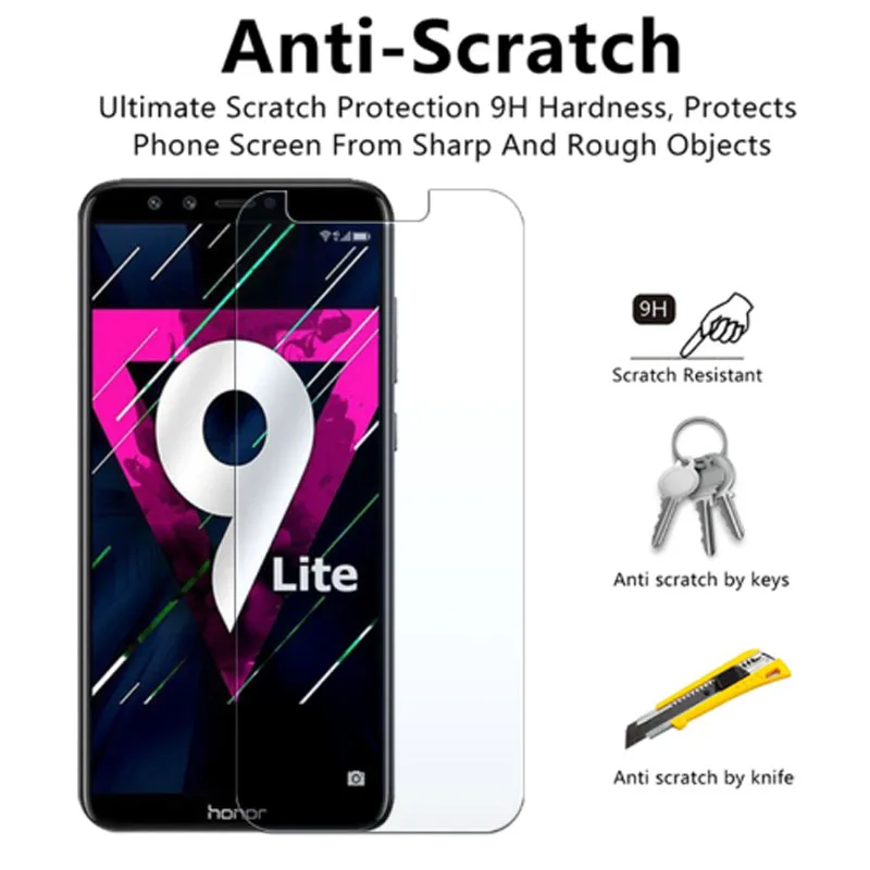 Закаленное стекло для huawei P Smart screen Защитная пленка на mate 20 10 светильник Nova 2i 3i P20 P10 P9 Lite Y7 Prime Y9