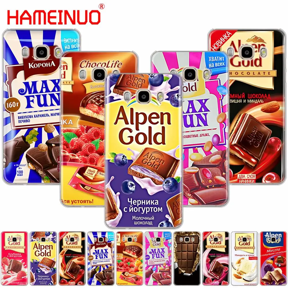 HAMEINUO шоколадный пищевой пакет русский чехол для телефона Samsung Galaxy J1 J2 J3 J5 J7 MINI ACE 2016