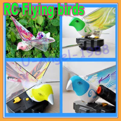 Радио Управление летящая птица электронной игрушка хобби RC Охотник птица! E-птица