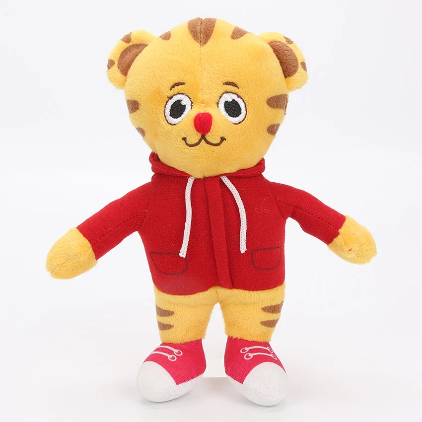 20cm tiger 20 см. Кукла с набивным животным, кукла с изображением тигра, плюшевые куклы, мягкие игрушки для детей, подарки для детей - Цвет: 20cm tiger