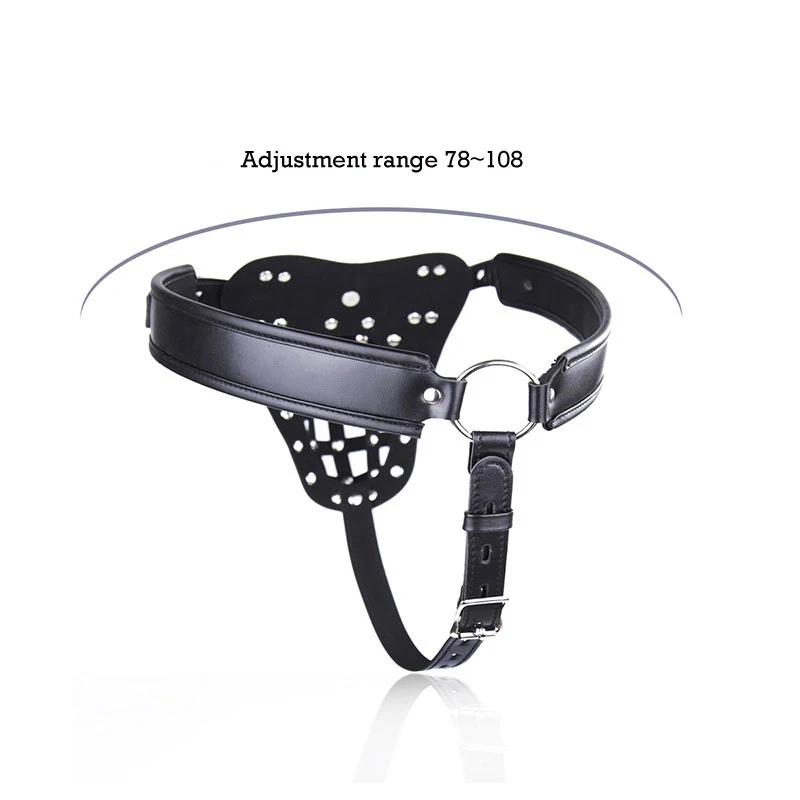 Кожаные штаны кольцо для мужского пениса Целомудрие устройство ремень пенис
