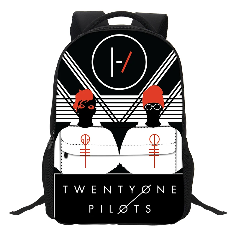 Школьные ранцы для мальчиков и девочек Twenty One Pilots маленькие рюкзаки ноутбука