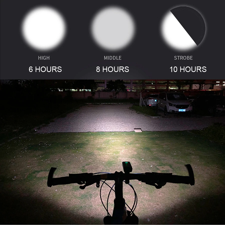 5000лм велосипедный светильник набор Usb Перезаряжаемый передний флэш 2 XML T6