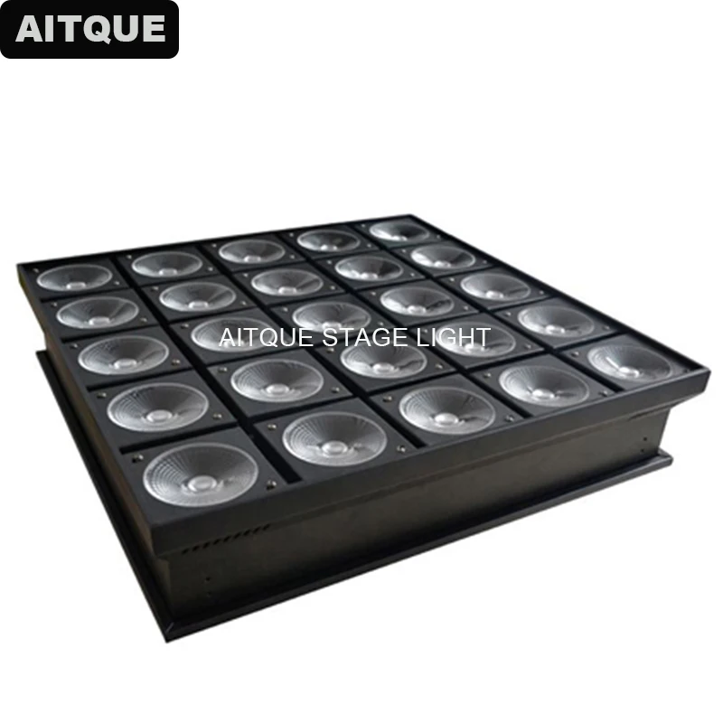 2 шт. осветительное оборудование для сцены светодиодная матрица dmx 25 30 Вт 5x5