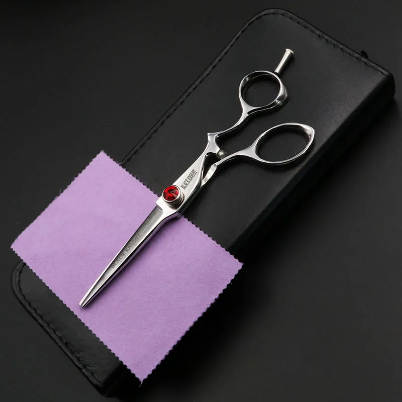 Черный рыцарь 6 дюймов Профессиональные Парикмахерские ножницы парикмахерские
