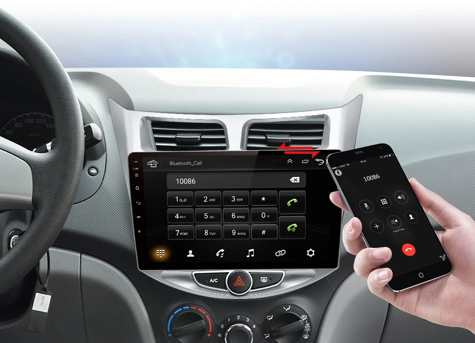 Junsun 2G+ 32G Android 8,1 для hyundai Solaris Verna Accent i25 Авто 2din Автомагнитола стерео плеер Bluetooth gps навигация без dvd