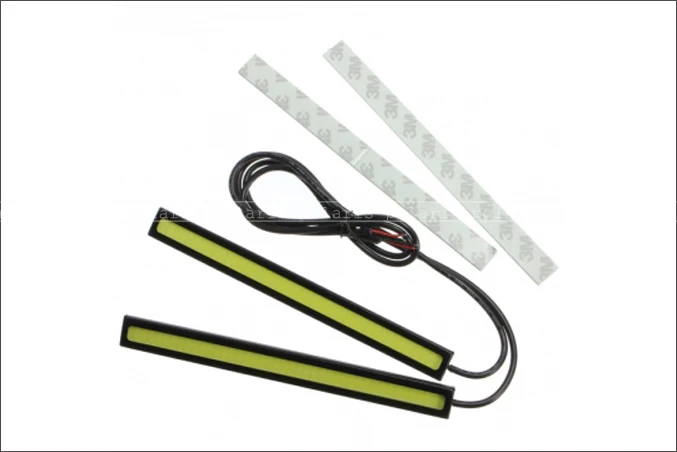 2pcs/set 12V LED Daytime Running Lights COB DRL Fog Driving Lamp Waterproof day time running light | Автомобили и мотоциклы