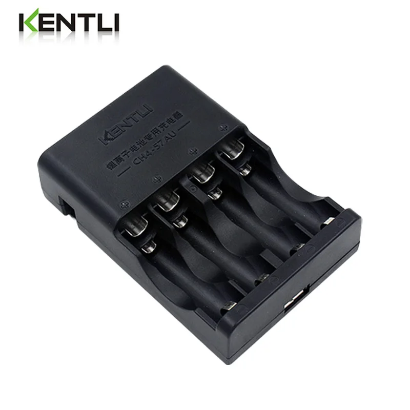 4 шт. KENTLI 1 5 В AA 2800mWh перезаряжаемые литиевые батареи микрофон аккумуляторная