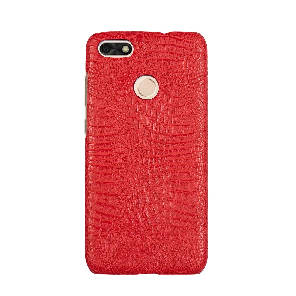 Чехол из крокодиловой кожи для Huawei P9 Lite Mini SLA-L22 SLA-L03 жесткий защитный чехол